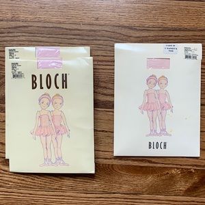 Brand new in sealed packages, Three light pink, BLOCH tights